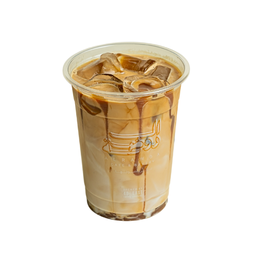 كارميل لاتية بارد ديكاف | Iced Caramel Latte Decaf